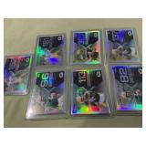 7- 2007 Topps chrome refractors Brett Favre /199