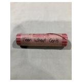 Roll of teen wheat cents