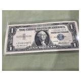 1957 1.00 silver certificate star note