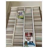 Box of football cards