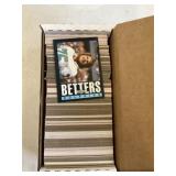 Box of football cards 1980-89