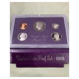 1985 proof set us