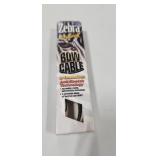 Zebra bow cable 50in
