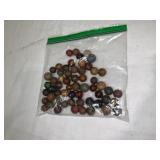 Antique Marbles - Antique Glazed and Unglazed Clay