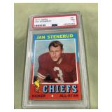 Jan Stenerud 1971 Topps PSA 7