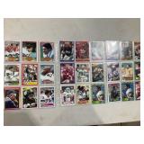 27 HOFers vintage football cards