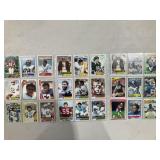 27 HOFers vintage football cards