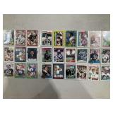 27 HOFers vintage football cards
