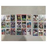 27 HOFers vintage football cards