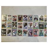 27 vintage HOFers Football cards