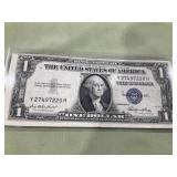 1935- E 1.00 silver certificate XF+