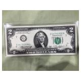 1976 2.00 bill uncirculated