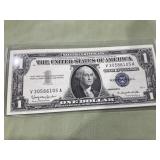 1957-B 1.00 silver certificate uncirculated