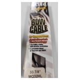Zebra bow cable 33 7/8