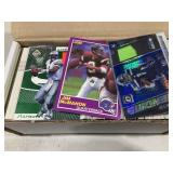 Box of football cards