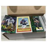 Box of NFL Rookie Cards