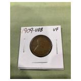 1909-VDB Wheat Cent