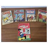 Ozzie and  Babs, Joe Palooka, Wilbur, Barnyard
