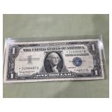 1957-B 1.00 silver certificate star note