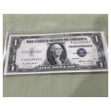 1935-E silver certificate uncirculated