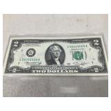 1976 2.00 Bill Uncirculated