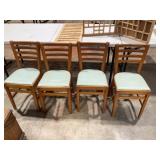 Vintage Dining Room Chairs - Qty 4 ,