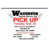 Load Out - Tuesday, Sept. 22