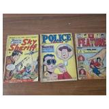 The Doll Man, Sky Sheriff, Police, Plasitc Man