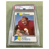 Jan Stenerud 1973 Topps PSA 8