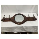 Entry Mirror w/Hooks - 43"
