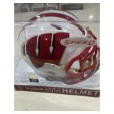 Wisconsin badgers mini helmet