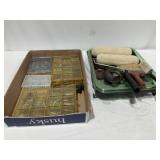 Assorted Screw Kits, Rivets, Paint Rollers,