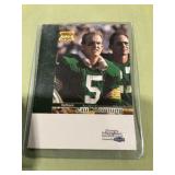 Fleer proof Paul hornung missing auto