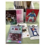 Box of sports cards