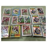 Lot of 16 Topps Football 1000 yard Complete sets