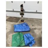 Yard Art, Tarps - Qty 3
