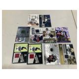 10 Game Used Football Jersey Cards
