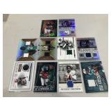 10- NFL Rookie Jersey Cards