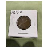 1926- d wheat cent