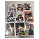 27 vintage star quarterback football cards