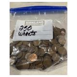 250 Wheat Cents