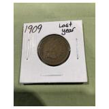 1909 Indian head cent