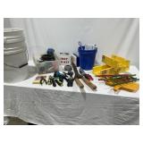 Tools, Garden Shears, Nozzle, Miter Boxes,