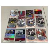 12 NFL rookie autograph cards