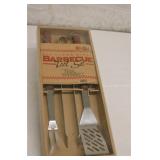 Stainless Steel BBQ Tool Set New in Box