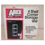 New 4 Shelf Corner Unit