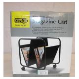 New Roll About Magazine Cart