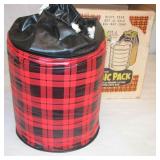 Vintage Picnic Pack Never Used w Tote Bag