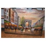 Oil Painting on Canvas 6 foot X 4 Foot Large