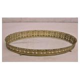 Vintage Oval Vanity Mirror